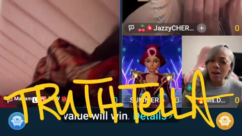 JAZZY CHERRY IS THE BIGGEST LIAR ON BIGO & TRYS TO PLAY IN MRS DIVERSE FACE LIKE SHE'S SLOW LIKE HER & HER HUSBAND WHEN THE TRUTH IS ON MY CHANNEL FOR EVERYBODY TO SEE