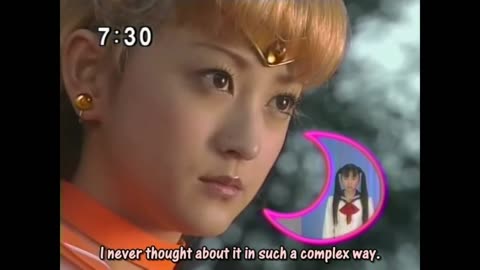 Usagi & Mamoru sailor moon live action act 32 Mamoru is wondering Usagi thinking about her past life