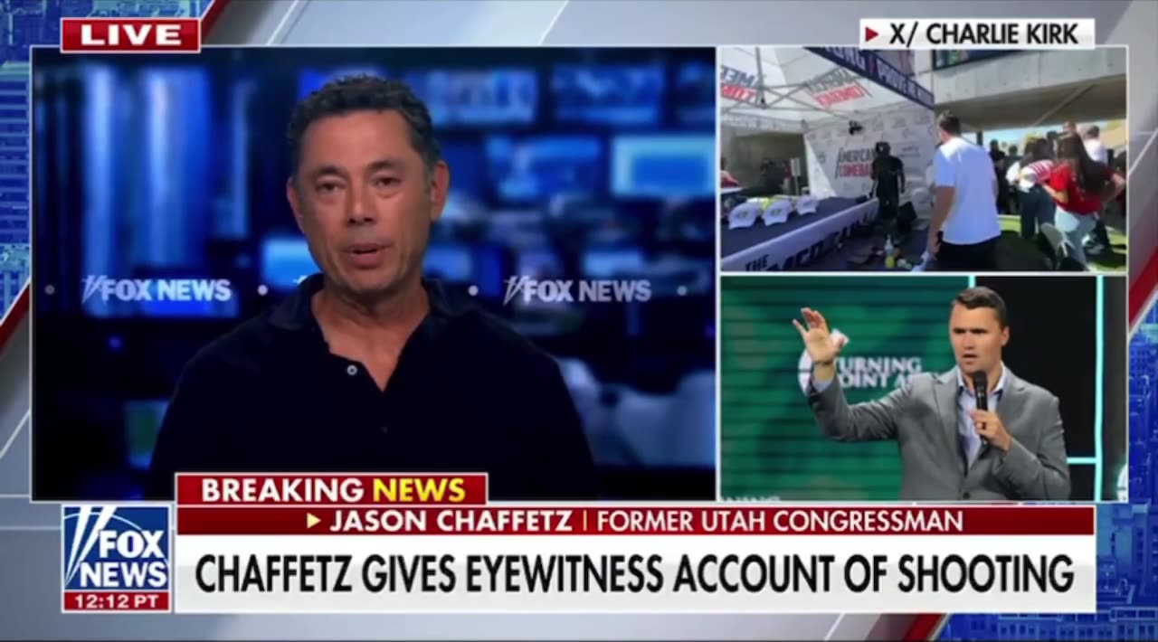 Chaffetz gives eyewitness account of shooting
