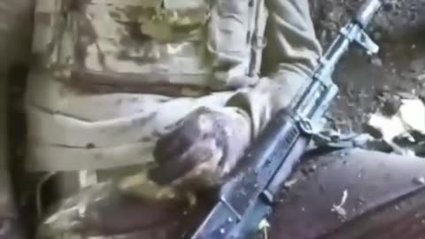 Capture of the machine gun nest of Ukraine