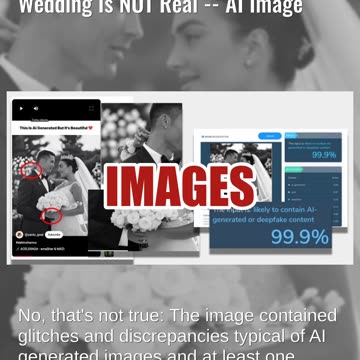 Fact Check: Image Of Cristiano Ronaldo And Georgina At Their Wedding Is NOT Real -- AI Image