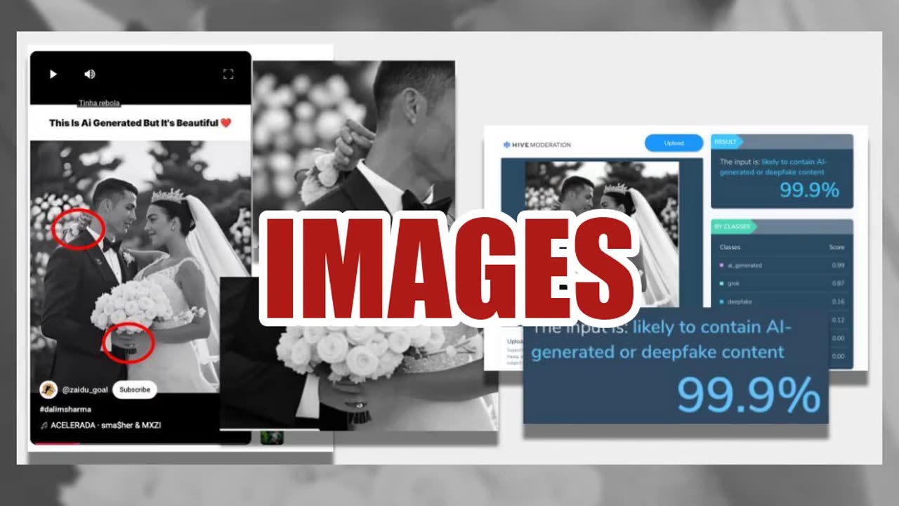 Fact Check: Image Of Cristiano Ronaldo And Georgina At Their Wedding Is NOT Real -- AI Image