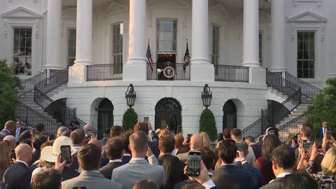 President Trump Participates in a Summer Soirée