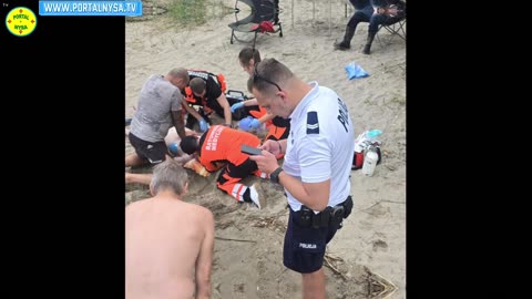 Dramatyczna akcja ratunkowa na Jeziorze Nyskim – błyskawiczna reakcja służb uratowała życie seniora!