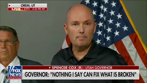 Spencer Cox: "Our nation is broken. We had political assassinations recently in Minnesota.