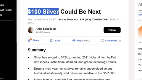 BIGGEST News for Silver Price - WATCH OUT price climbs up another dollar hitting a fresh 14 year hi