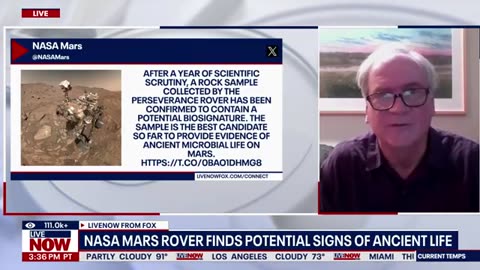 NASA's Mars Rover discovers possible indications