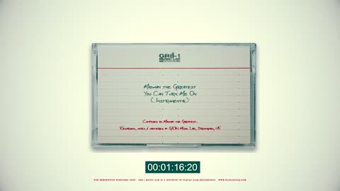 [GR8-1 Music Lab] | Madman the Greatest - You Can Turn Me On (Instrumental)