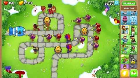 Bloons TD 6 Ape Field Medium Round 58