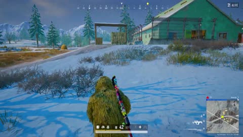 PUBG PC VIKENDI SOLO SNIPER M24 GAMEPLAY