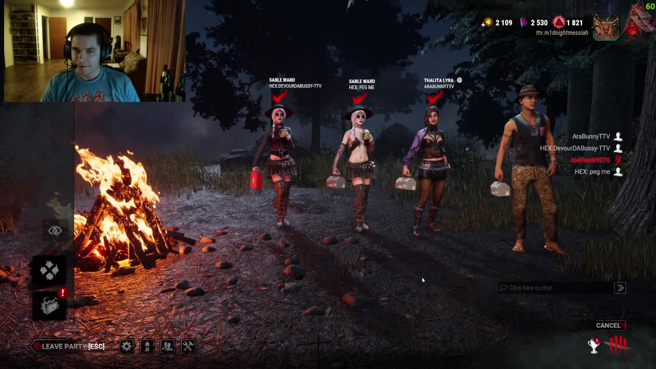 DBD, with many Streamer Friends xD