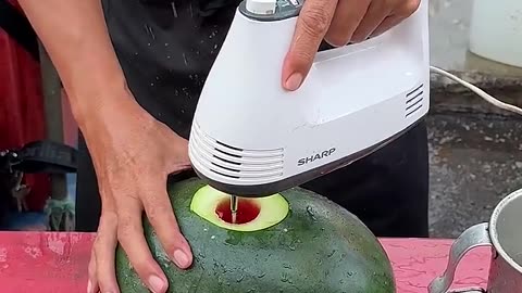 Amazing! Popular Sugar-Free Watermelon Juice in Malacca