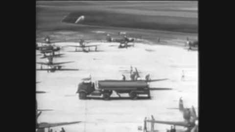 How to Fly the Bell P-39 Fighter - Original WWII Film