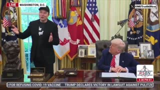 Elon says Little X punched him in the face…