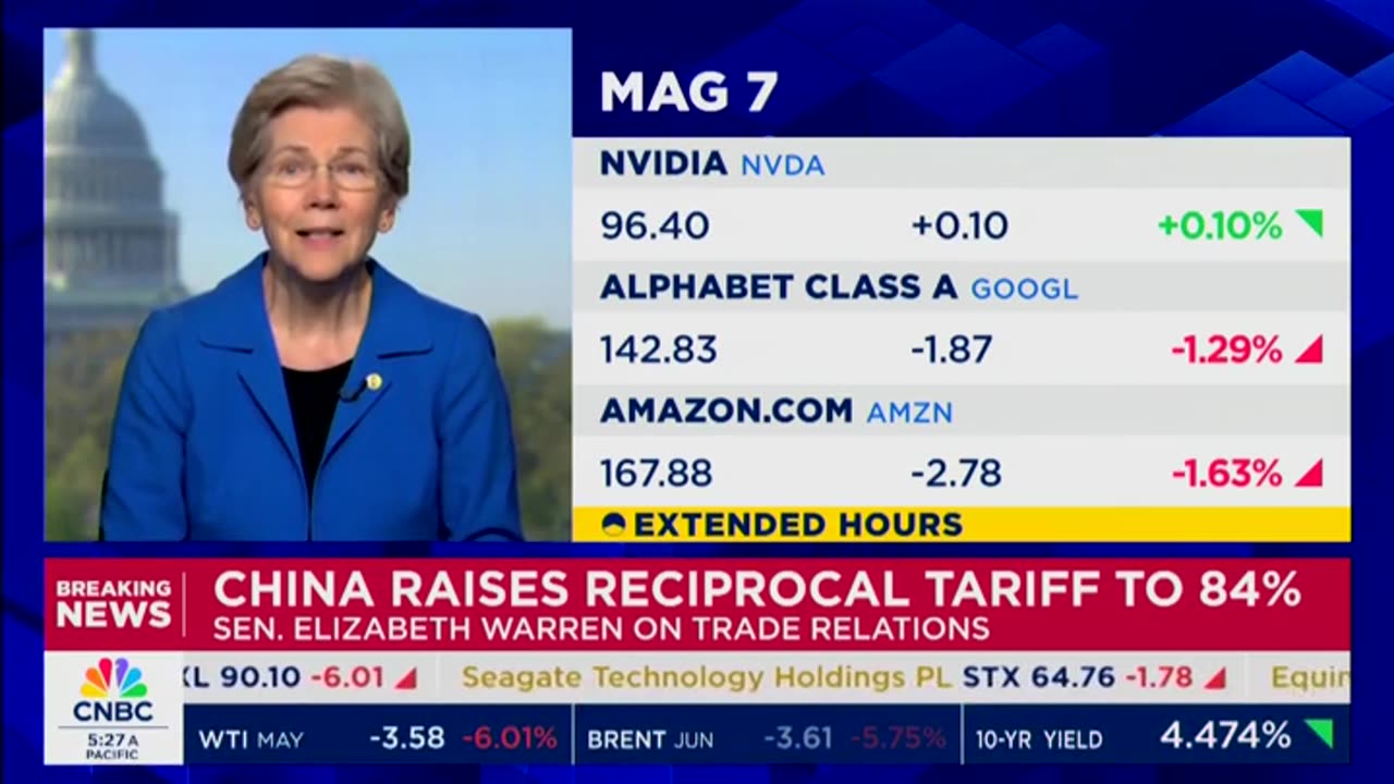 Joe Kernen Scoffs At Elizabeth Warren As She Accuses Corporations Of 'Price Gouging'