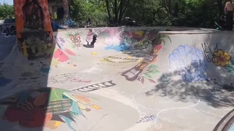 skateboarding