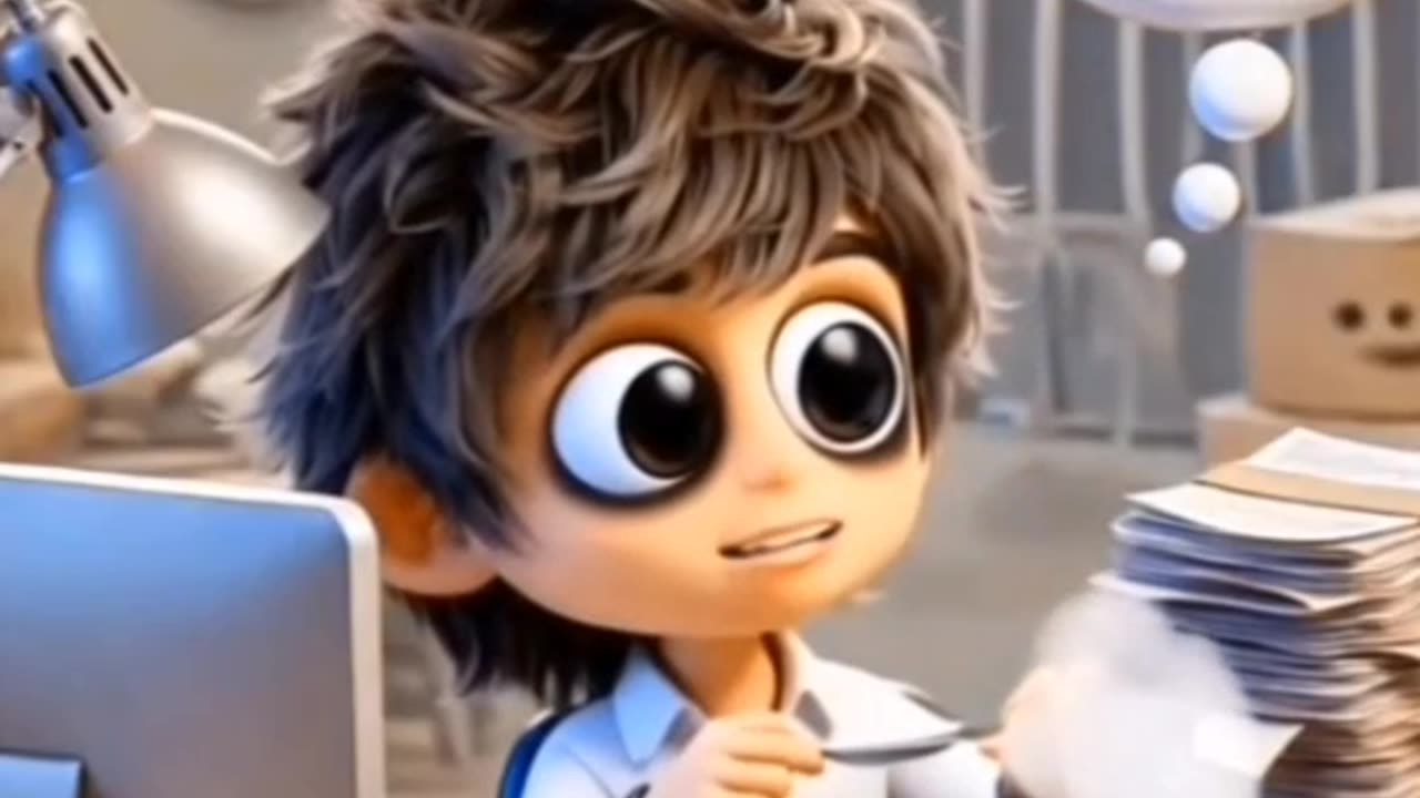 cute 3D animated characters