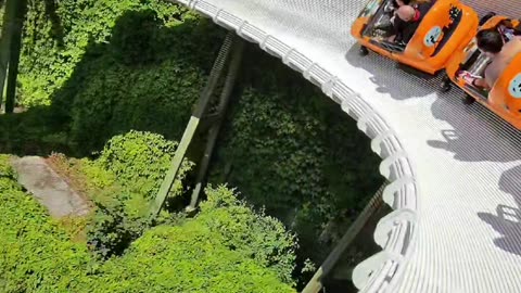 Bobbahn Onride POV | Classic Bobsled Coaster at Heide Park Resort