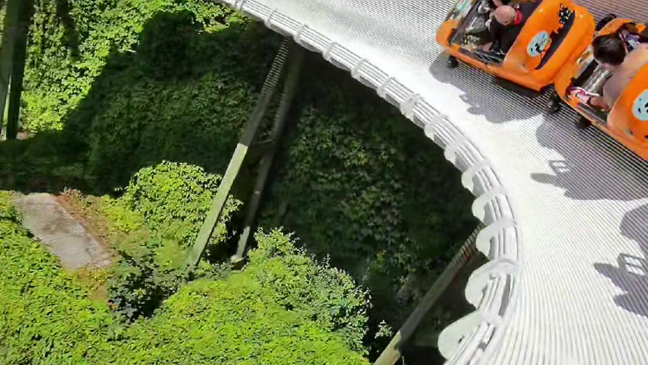 Bobbahn Onride POV | Classic Bobsled Coaster at Heide Park Resort