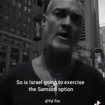 HAVE YOU HEARD OF 'THE SAMSON OPTION"?