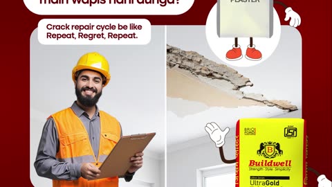 Crack Repair Is Not a Ritual — It’s a Sign You’re Using the Wrong Plaster