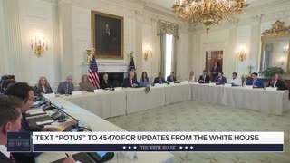 🔴 BREAKING NEWS - President Trump Participates in a Roundtable on ANTIFA
