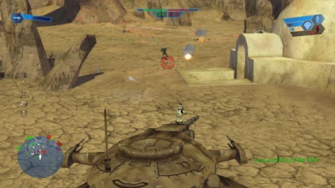 SWBF 2004: Instant Action Tatooine: Dune Sea Republic Gameplay