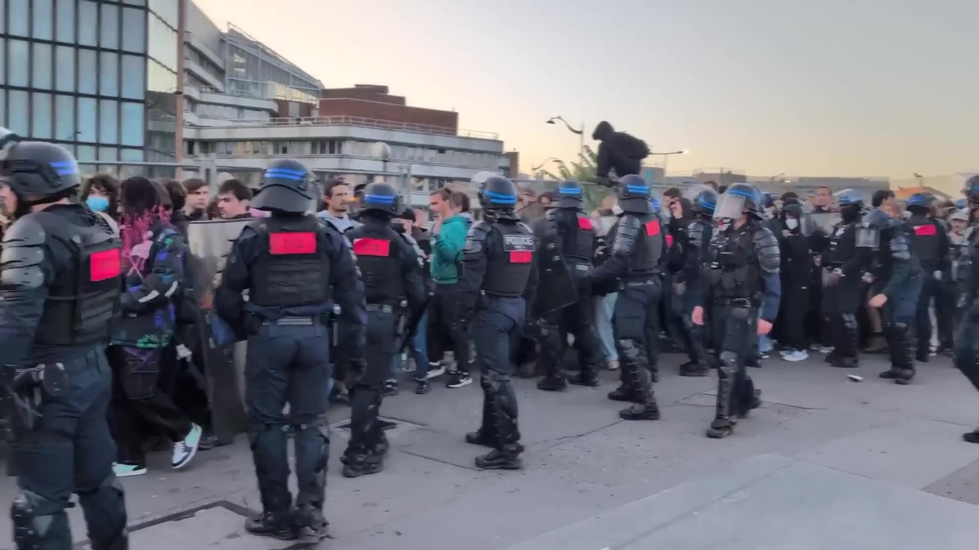 French Police Fire TEAR GAS as Protests Erupt After New PM Named