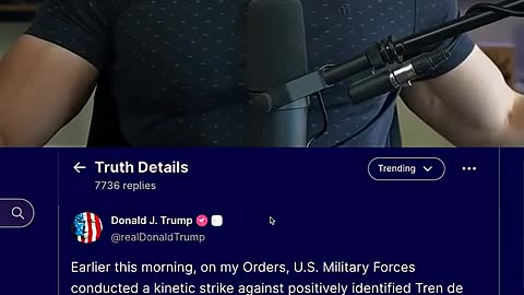 Robert Gouveia Reports-Trump Orders Military Strike WIPING OUT Narco Terrorists at Sea