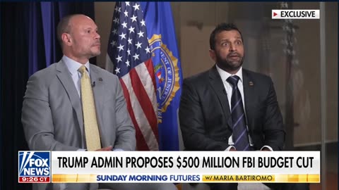 Maria's Interview with Patel & Bongino