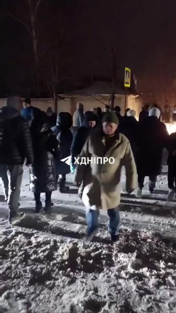 Silent protest in Kyiv No electricity