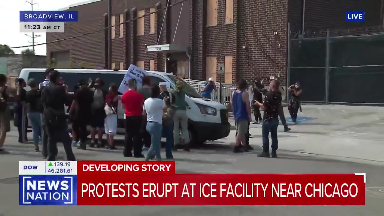 Liberal terrorlsts are now SLASHlNG tires on ICE vehicles in Chicago.. 👀