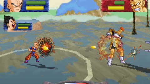 English Dragon Ball Z: Idainaru Dragon Ball Densetsu (Sat) kick ass Dragon Ball Z 2D Saturn fighter