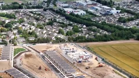 🚨SHOCKING! New footage of the Clonmel migrant/refugee camp in County Tipperary.