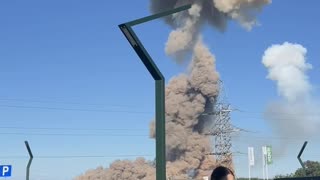 Zhytomyr Industrial Plant Blows Up — CDC Urges Residents to Drink Water and Stay Indoors