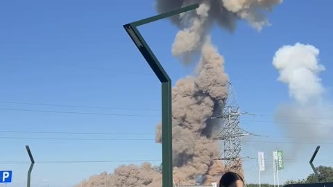 Zhytomyr Industrial Plant Blows Up — CDC Urges Residents to Drink Water and Stay Indoors