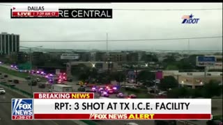 Three shot at ICE facility in Dallas, Texas, shooter later discovered deceased on the roof