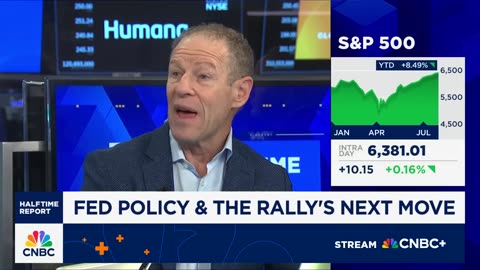 'Halftime' Investment Committee, the Fed's actions will affect the rally's future course.