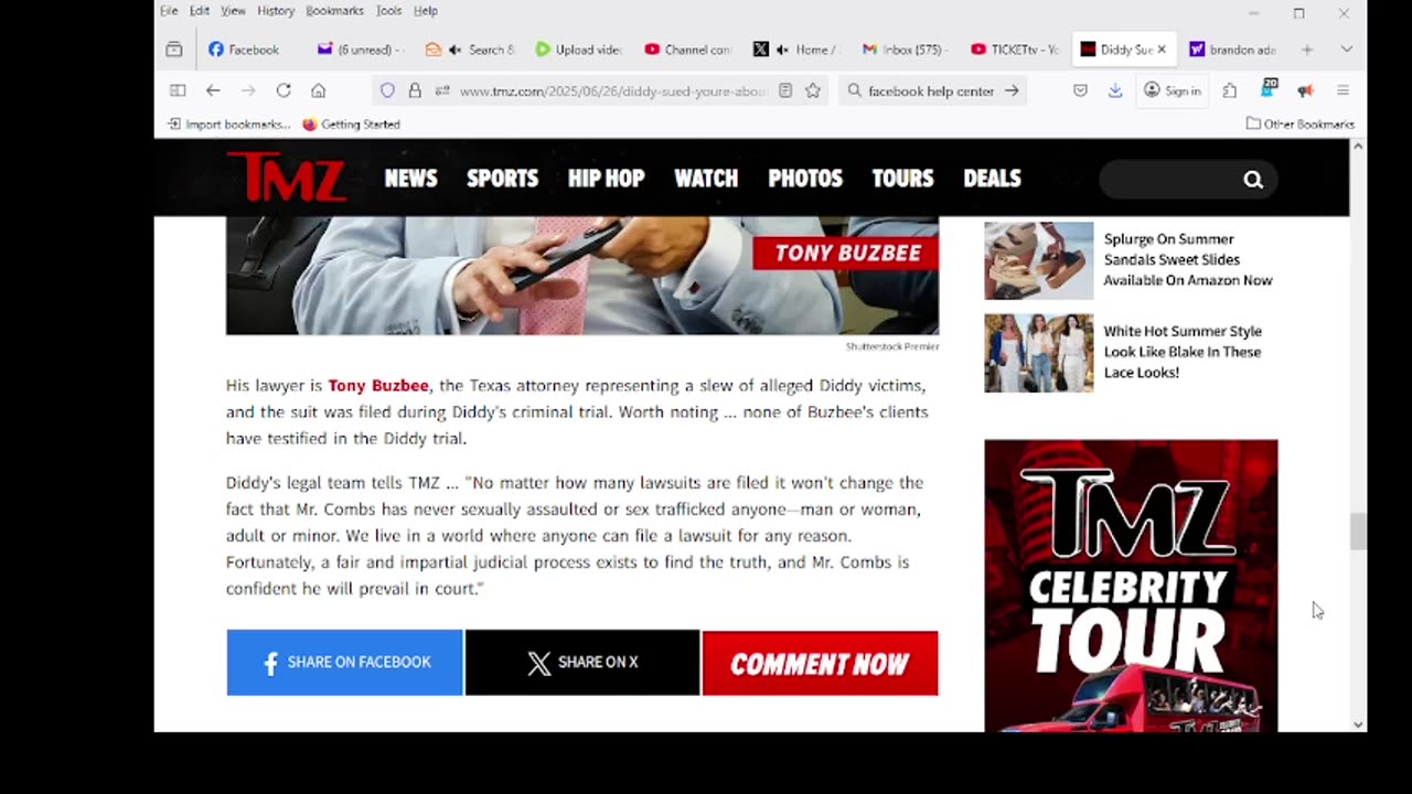 Diddy Sued 'You're About To Get That Diddy Love' ... He Told Me Before Alleged Rape