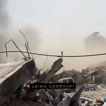 As Palestinian families were fleeing, Israelis unleashed a missile directly at them,