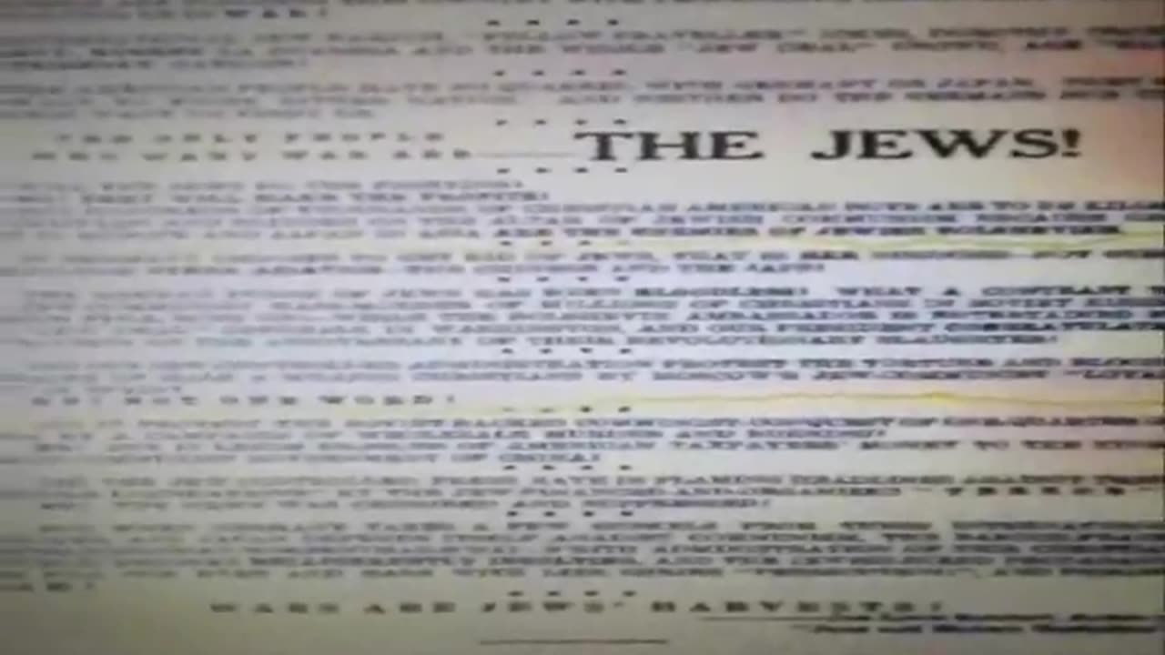 I Testify Against The Jews | Roosevelt Communist Traitor