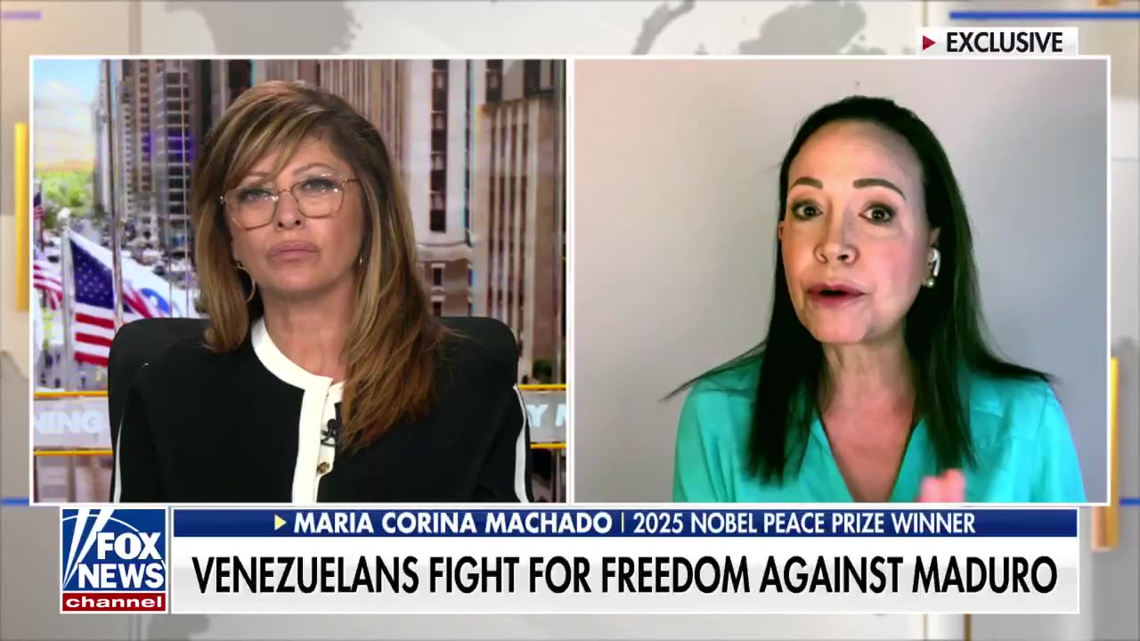 Venezuelas Maria Corina Machado on POTUS crack down on drug cartels