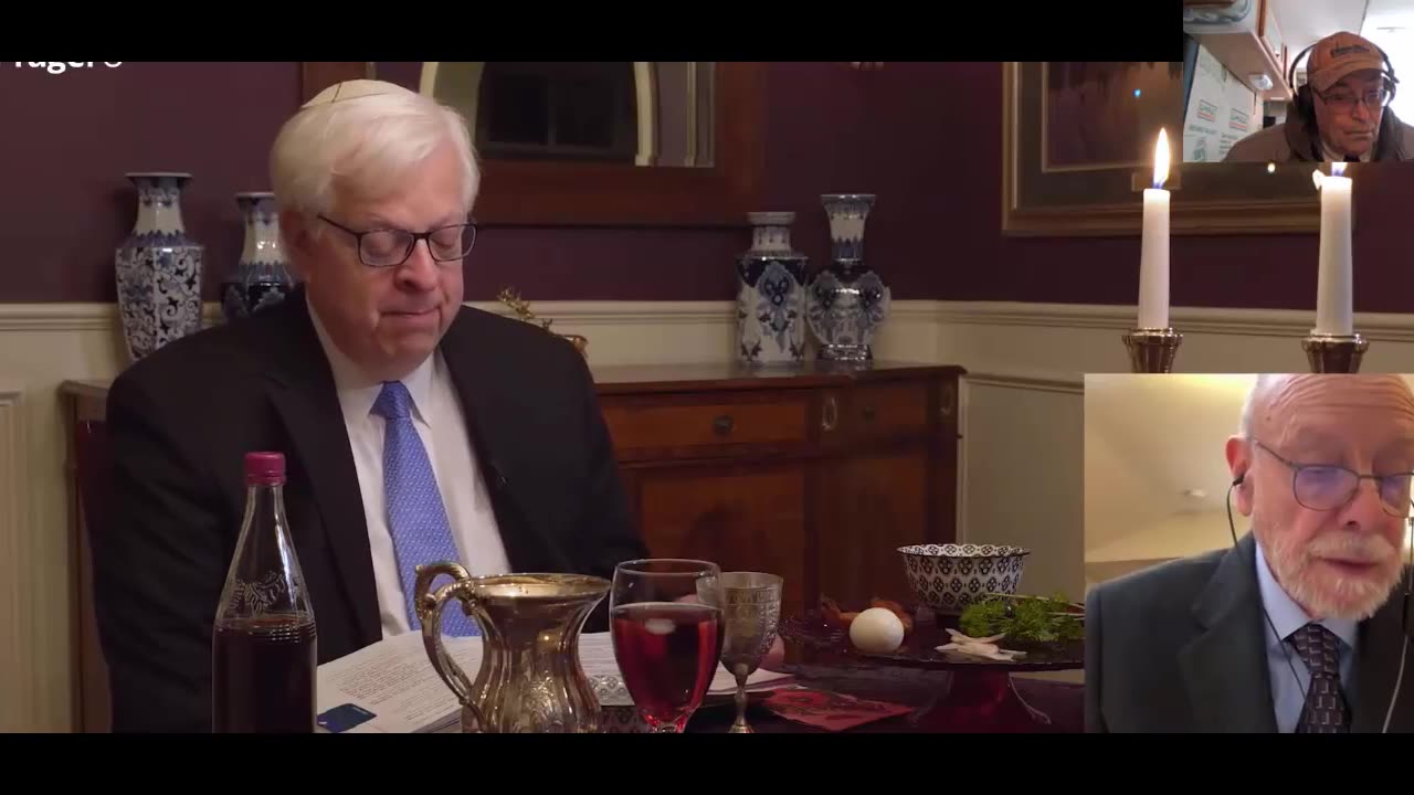 Part 3 Dennis Prager and Pass Over Meal Plus His Friend Steve - 4-13-25