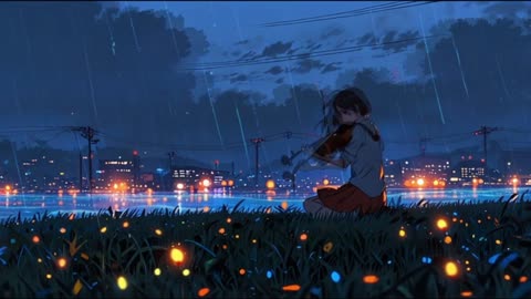 🎻 Lofi Music for Rainy Days - Lofi Girl Sad Lofi - Violin Part 🌧️