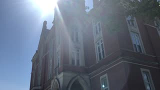 May 14, 2019 - Symbols of DePauw University on a Beautiful Morning