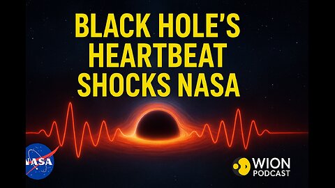 NASA Stunned as Black Hole Emits a Rhythmic Heartbeat | Mysterious Cosmic Signal Explained