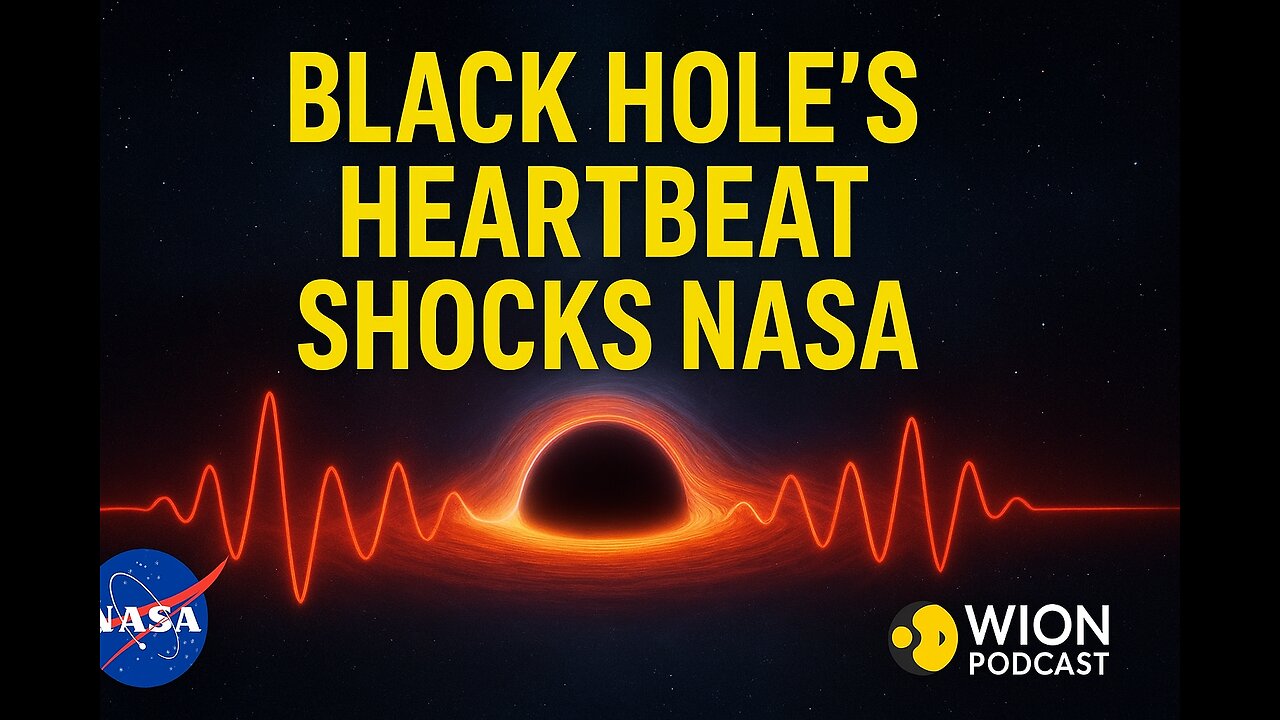 NASA Stunned as Black Hole Emits a Rhythmic Heartbeat | Mysterious Cosmic Signal Explained
