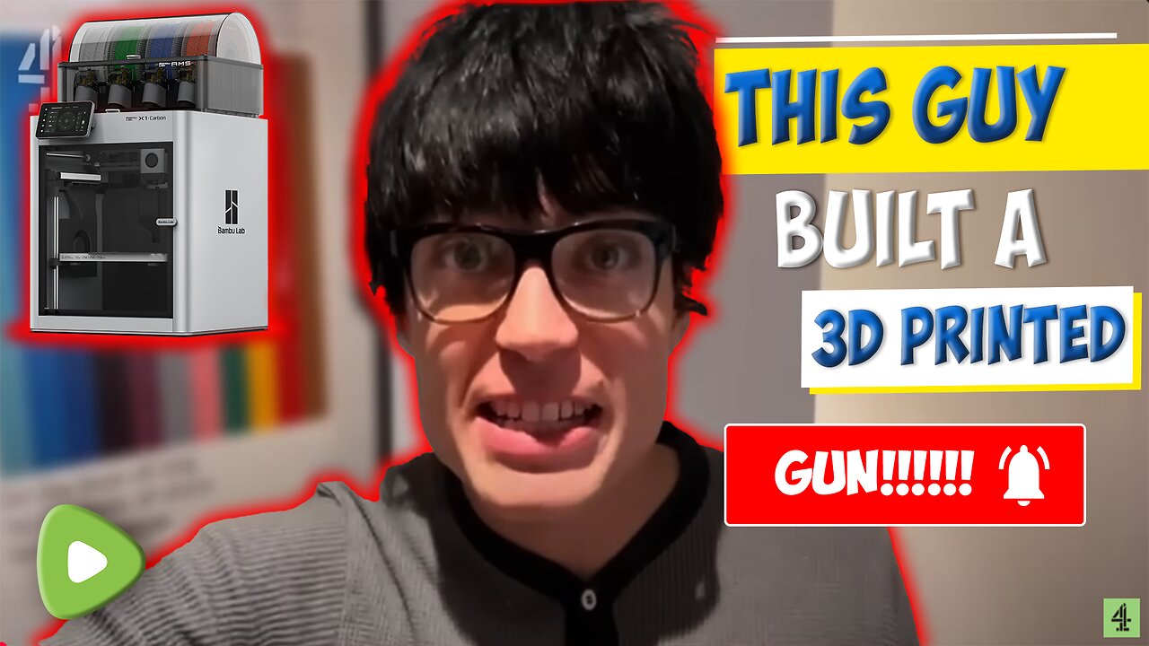 GEN Z Brit 3D Prints a WORKING Gun!