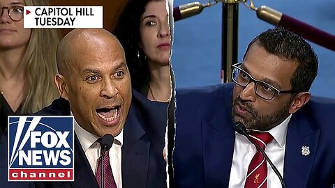 Patel, Booker clash in EXPLOSIVE Senate hearing on Kirk probe