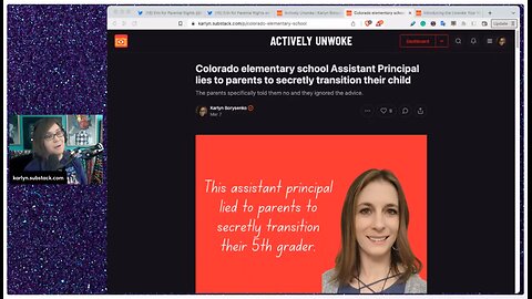 Mom who is fighting back against indoctrination in schools
